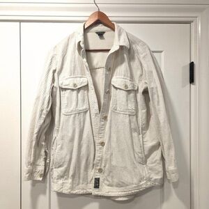 Eddie Bauer corduroy shacket